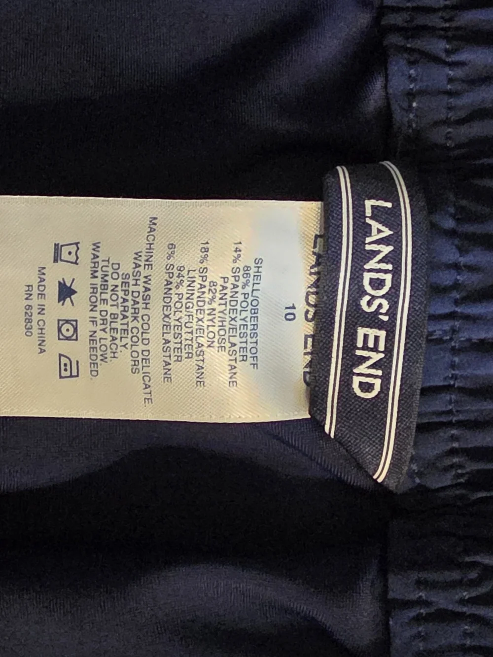 Lands End Swim Shorts With Liner- 9